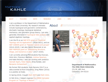 Tablet Screenshot of matthewkahle.org